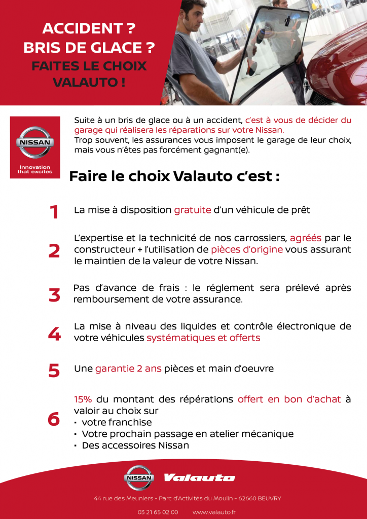 Carrosserie Nissan Valauto beuvry
