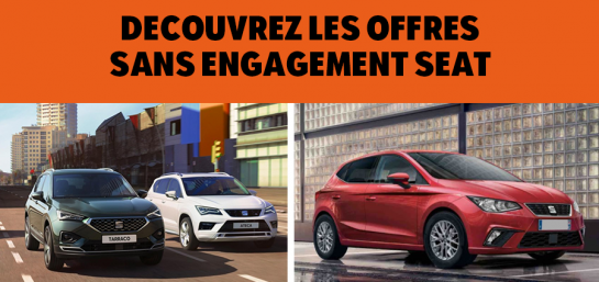 les offres sans engagements seat