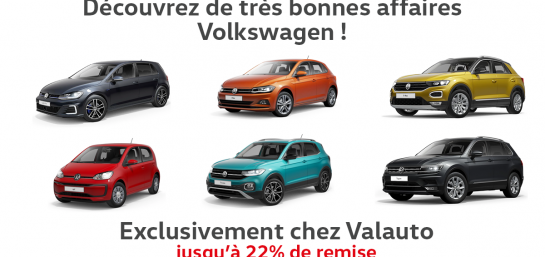 bonnes affaires volkswagen chez valauto